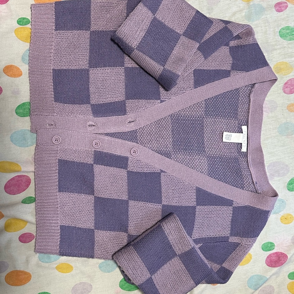 Full Tilt Lavender Knit Sweater